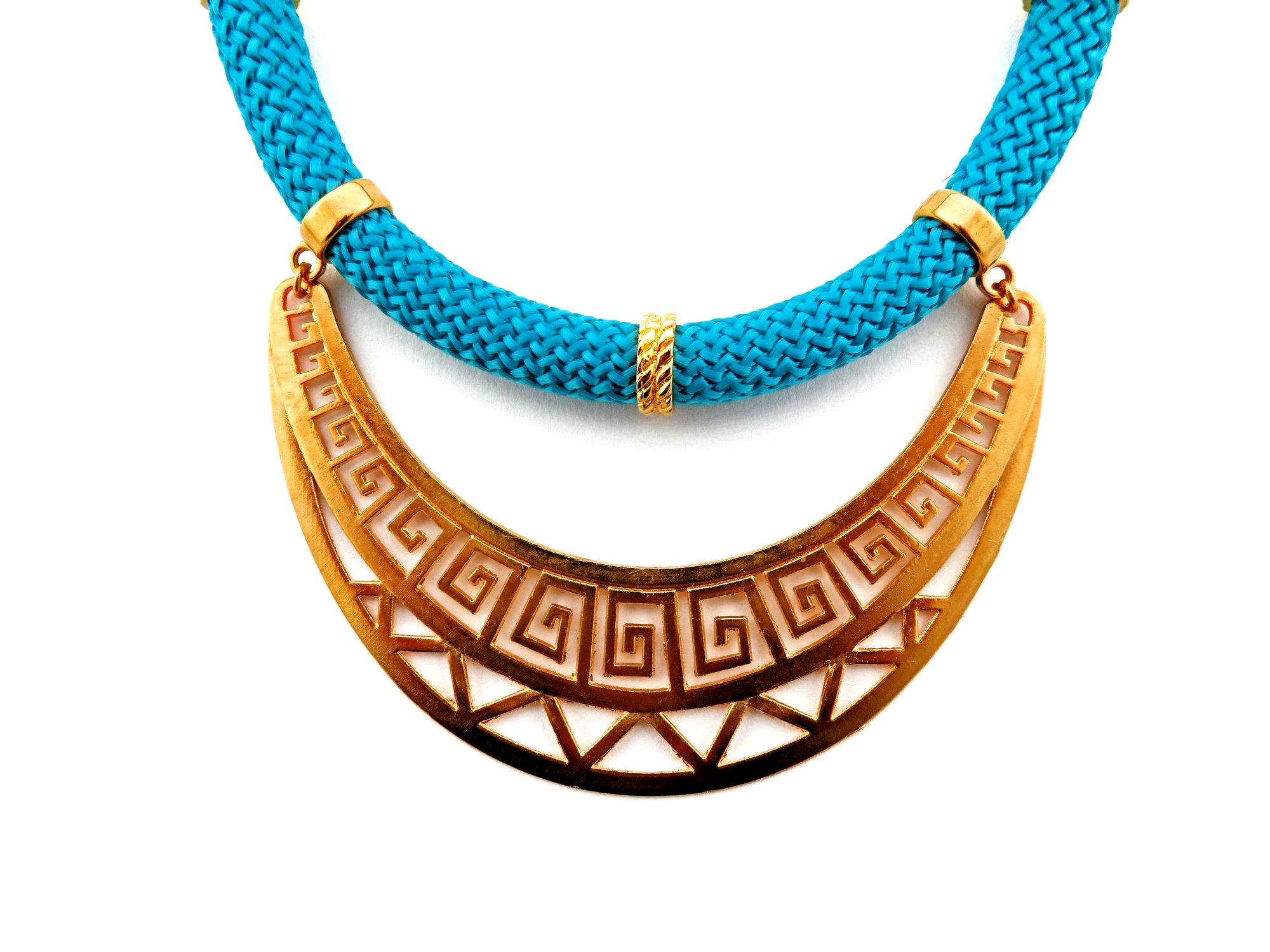 Light Blue Athena Necklace
