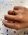 Mini Purple Sun Ring