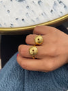 Urchin gold ring