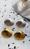 Серебряные серьги-ракушки