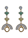Celestial dangle earrings