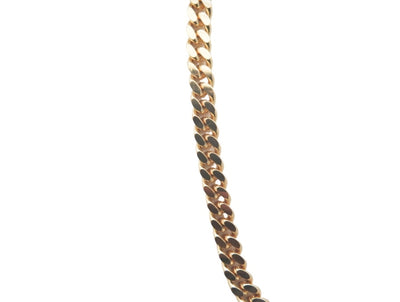 Gold Bordsteinkette Halskette