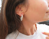 Ασημένια σκουλαρίκια