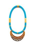 Light Blue Athena Necklace